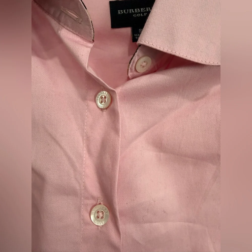 Burberry Light Pink Shirt - Picture 7 of 11